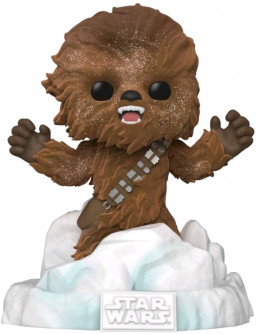  Funko POP: Chewbacca Flocked Deluxe Bobble-Head Exclusive (9,5 )