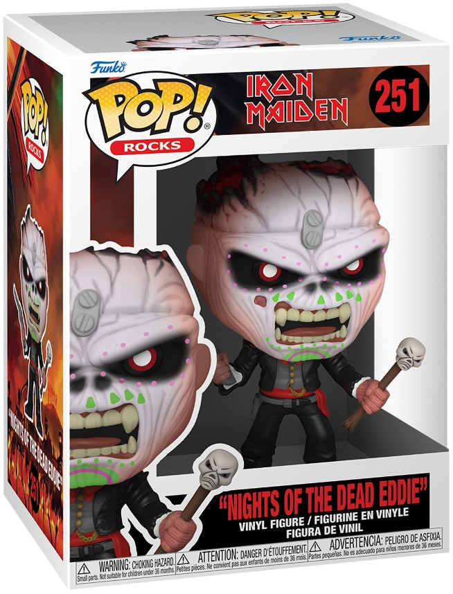 Фигурка Funko POP Rocks: Iron Maiden – «Nights Of The Dead Eddie» (9,5 см)