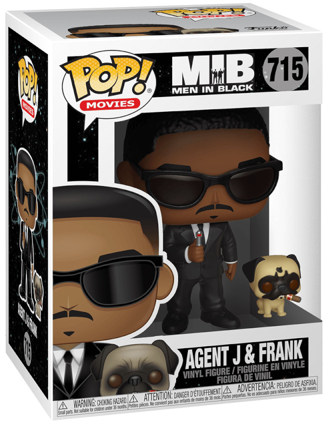  Funko POP Movies: Men In Black  Agent J & Frank (9,5 )