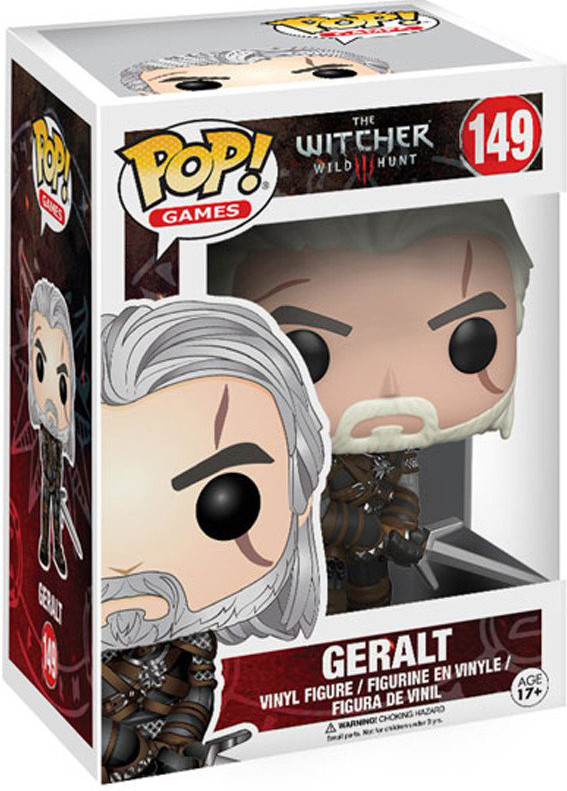  Funko POP Games: The Witcher  Geralt (9,5 )