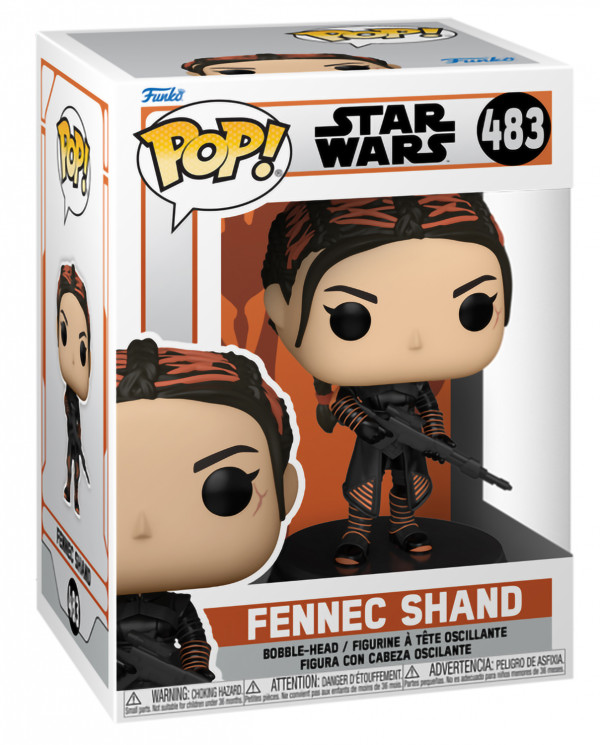 Фигурка Funko POP: Star Wars Mandalorian – Fennec Shand Bobble-Head (9,5 см)