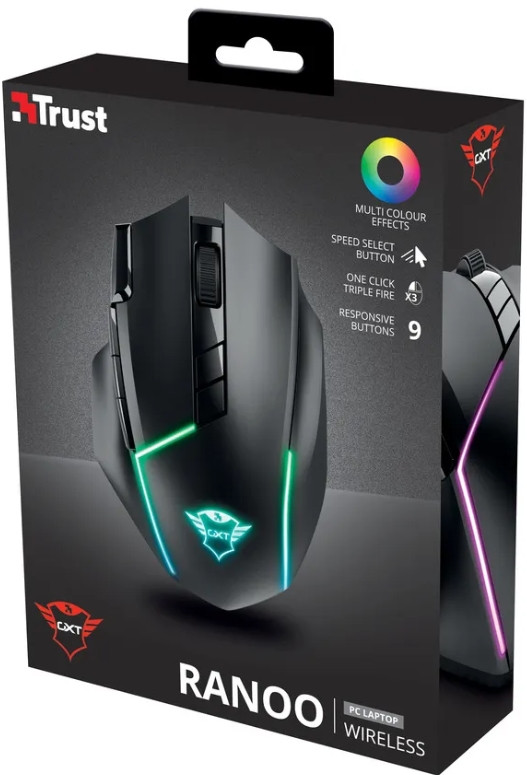  Trust GXT 131 Ranoo Wireless Gaming Mouse    -RGB  PC