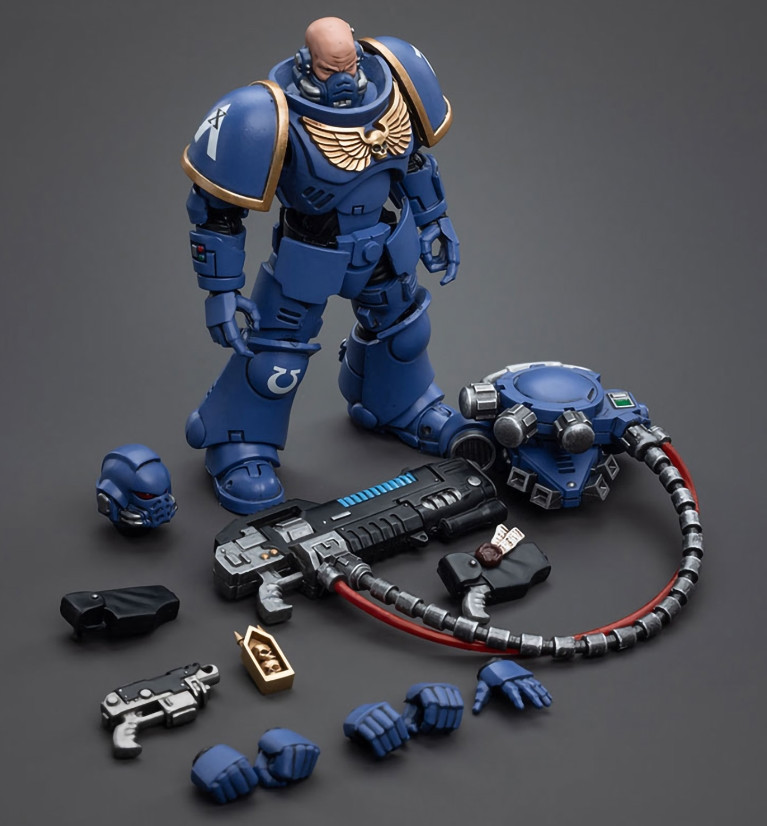  Warhammer 40 000: Ultramarines  Hellblasters Brother Torsus 1:18 (12 )