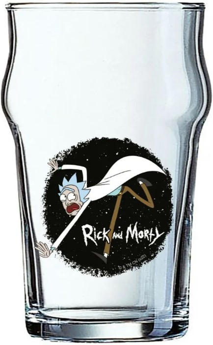Набор бокалов Rick And Morty: Пейл-эль  – Звездное небо Рика, 2 шт (570 мл, стекло)