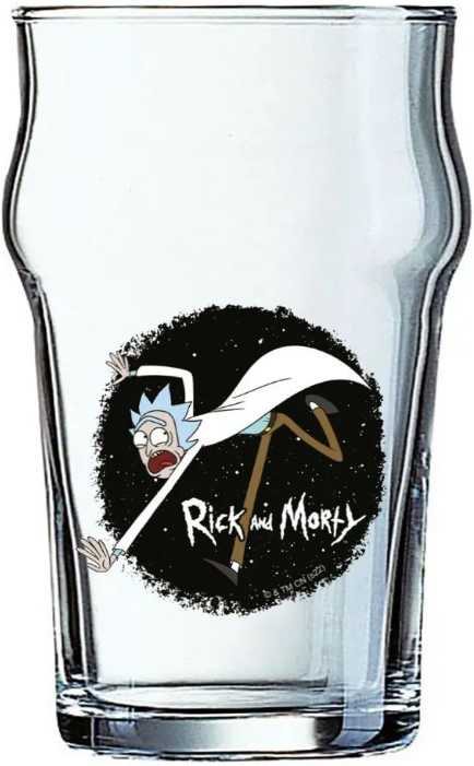 Набор бокалов Rick And Morty: Пейл-эль – Звездное небо Рика, 2 шт (570 мл, стекло)