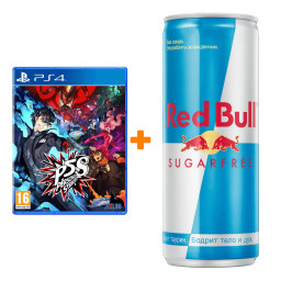 ����� Persona 5 Strikers [PS4, ������� ������������] + ������� �������������� Red Bull ��� ������ 250��