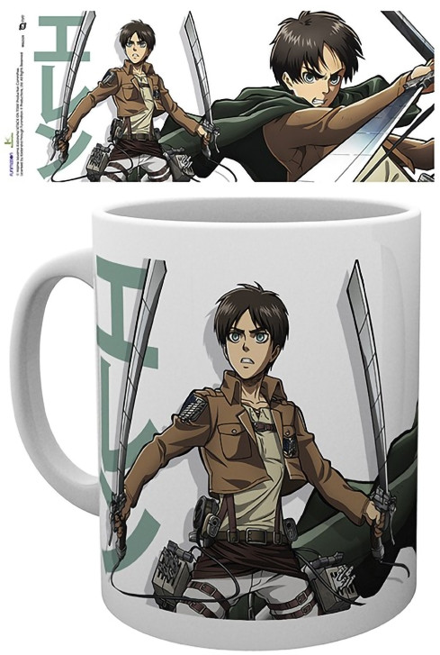 Кружка Attack On Titan: Eren Duo (320 мл)