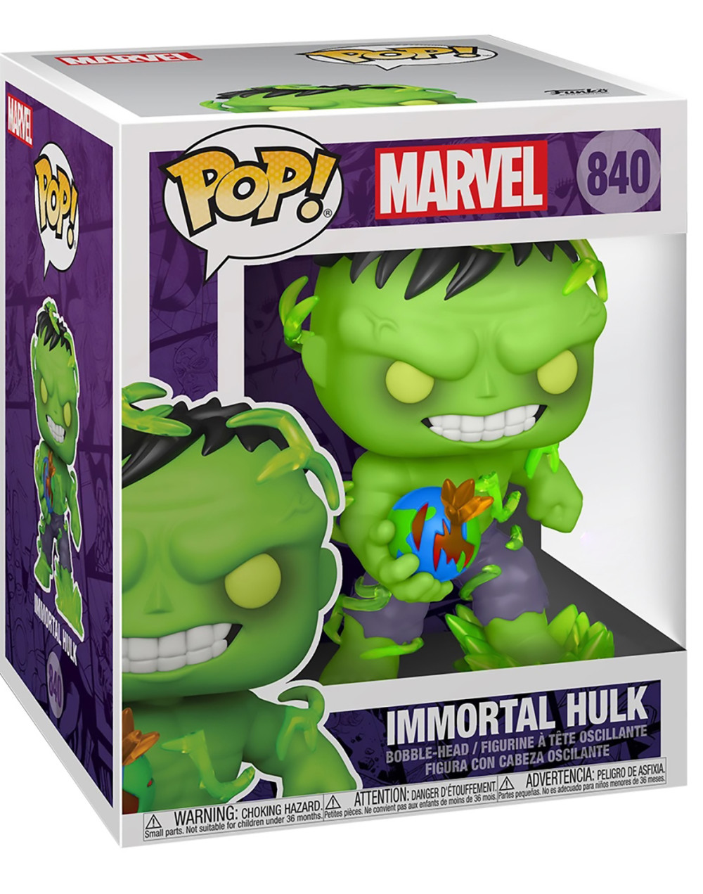  Funko POP: Marvel  Immortal Hulk With Chase Exclusive Bobble-Head (15 )