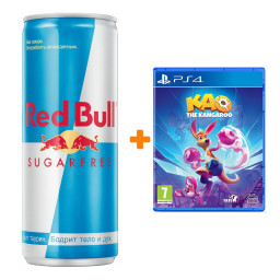  Kao the Kangaroo [PS4,  ] +   Red Bull   250