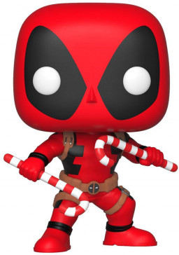  Funko POP Marvel: Holiday  Deadpool With Candy Canes Bobble-Head (9,5 )