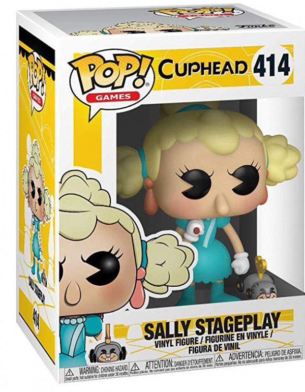 Фигурка Funko POP Games: Cuphead – Legendary Sally Stageplay (9,5 см)