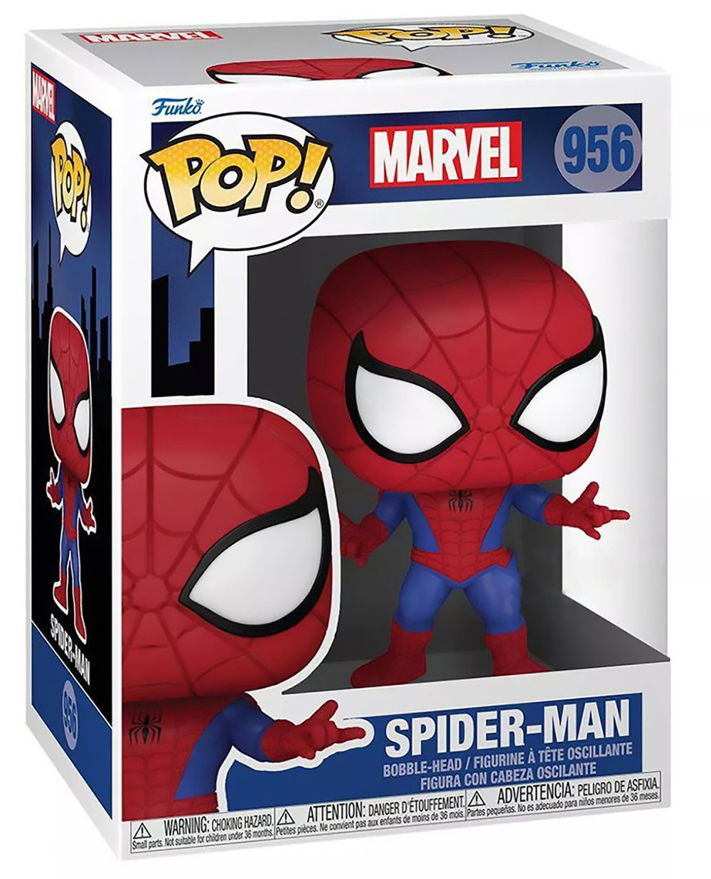 ������� Funko POP Animation Marvel: Spider-Man The Animated Series � Spider-Man Bobble-Head Exclusive (9,5 ��)