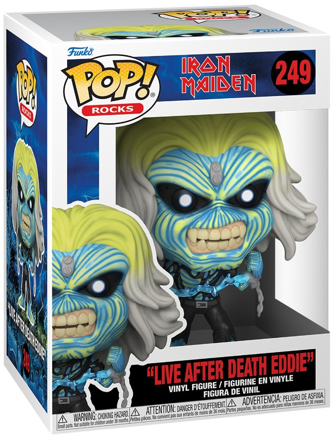 Фигурка Funko POP Rocks: Iron Maiden – «Live After Death Eddie» (9,5 см)
