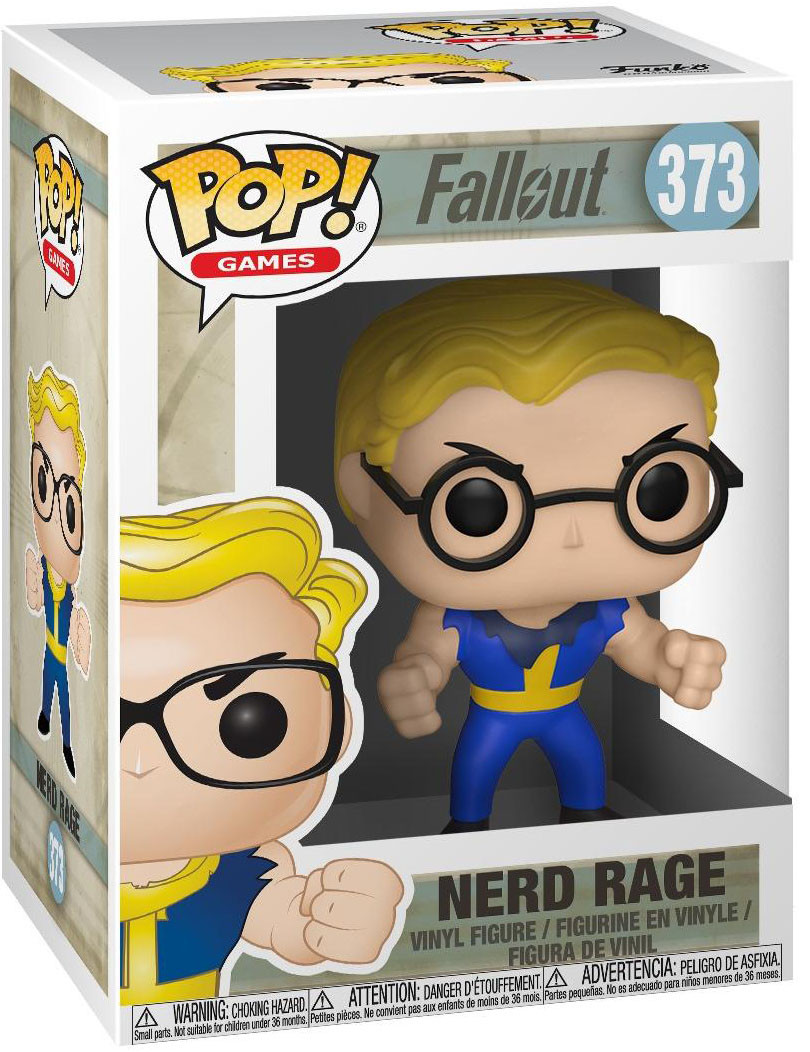 Фигурка Funko POP Games: Fallout – Nerd Rage (9,5 см)