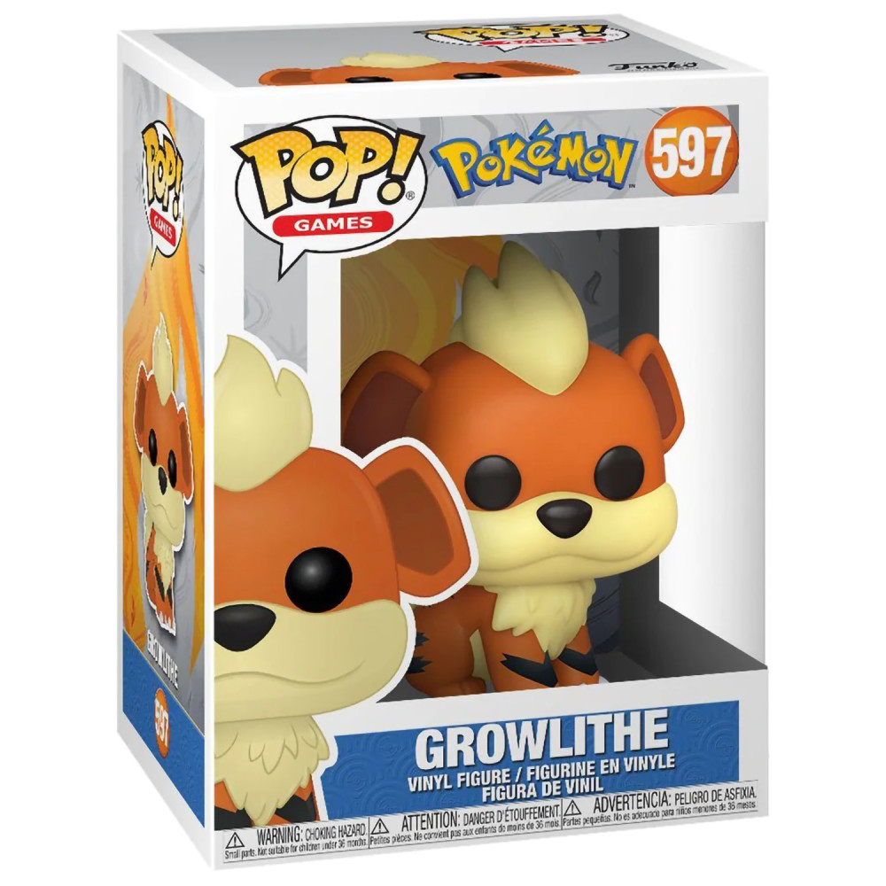 Фигурка Funko POP Games: Pokemon – Growlithe (9,5 см)
