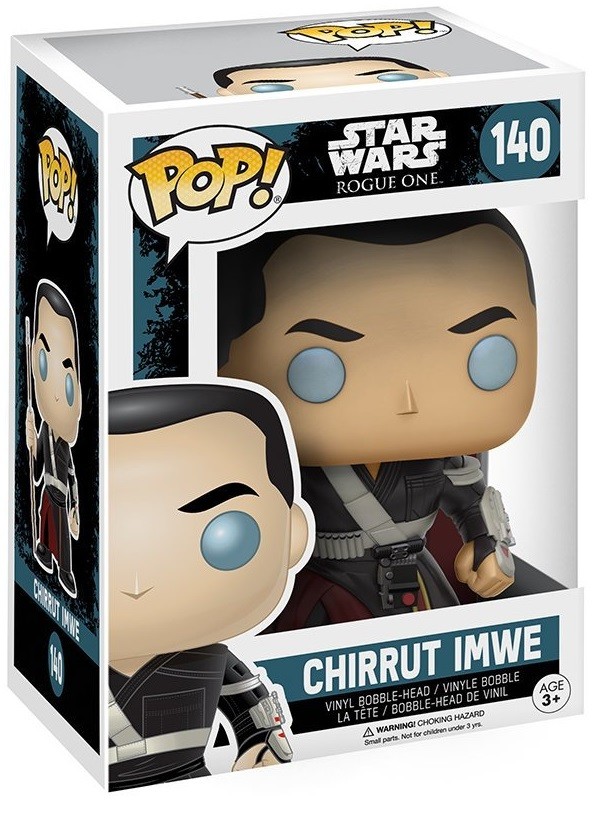 Фигурка Funko POP: Star Wars Rogue One – Chirrut Imwe Bobble-Head (9,5 см)
