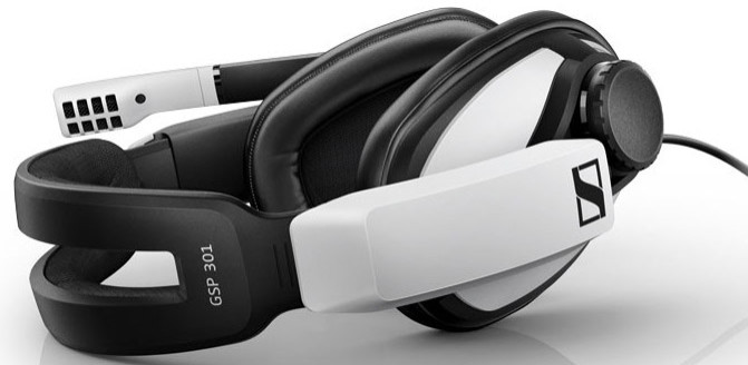 Наушники EPOS GSP 301 игровые проводные (белый)