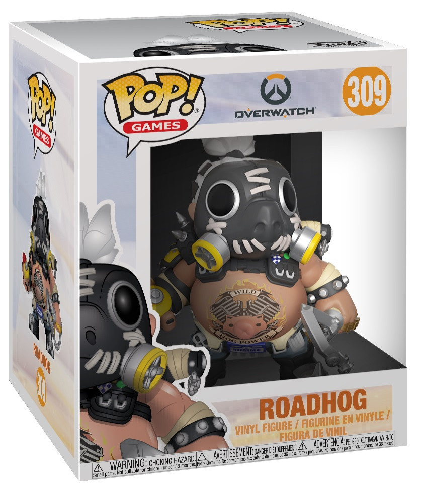 Фигурка Funko POP Games: Overwatch – Roadhog (15,24 см)