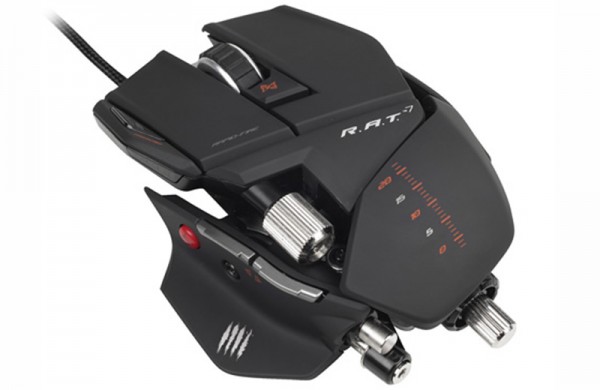 Мышь Mad Catz R.A.T. 7 проводная лазерная игровая + код игры Panzar для PC