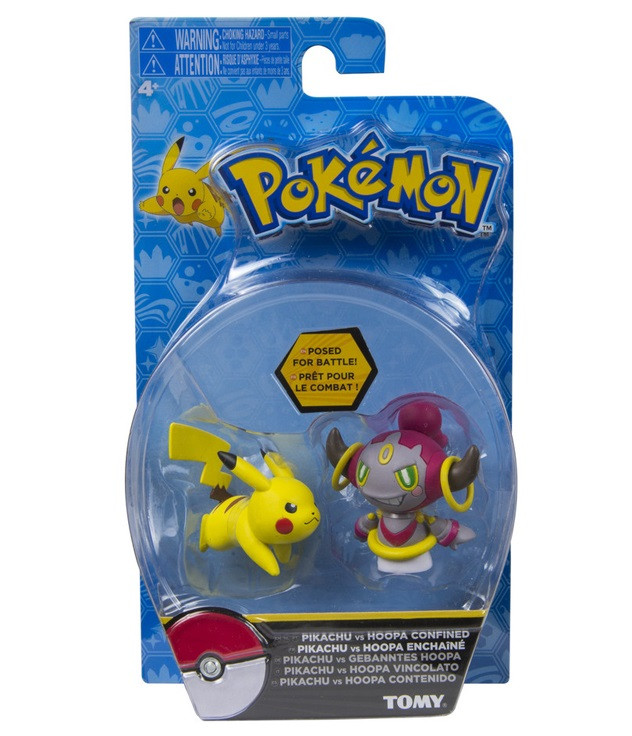 Набор фигурок Pokemon: Pikachu vs. Hoopa