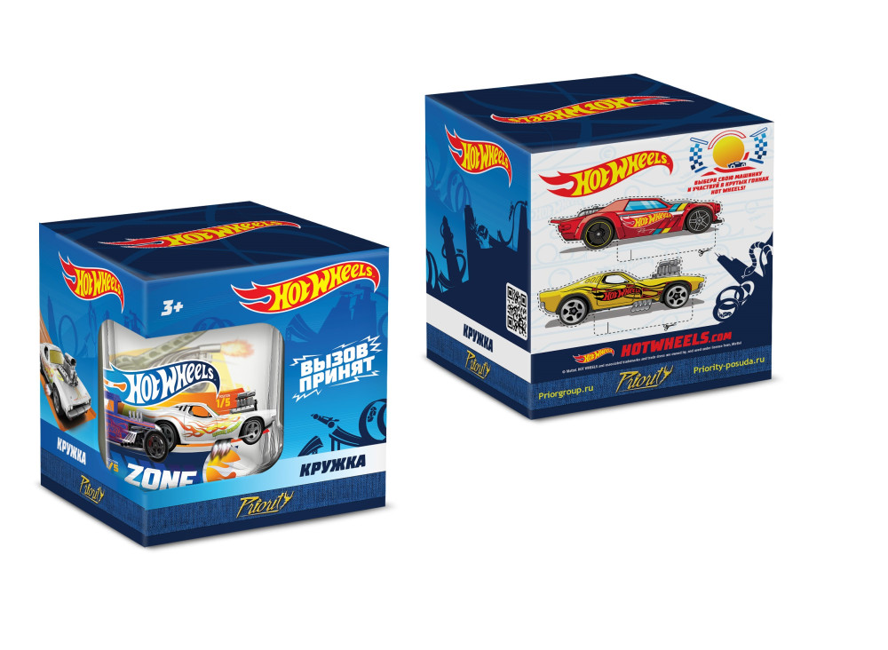 Кружка Hot Wheels: Epic Race (подарочная упаковка)