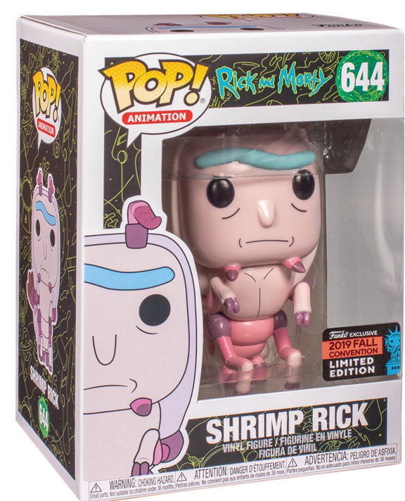 Фигурка Funko POP Animation: Rick And Morty – Shrimp Rick (9,5 см)