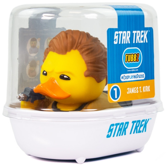 Фигурка-утка Tubbz: Star Trek – James T. Kirk (9 см)