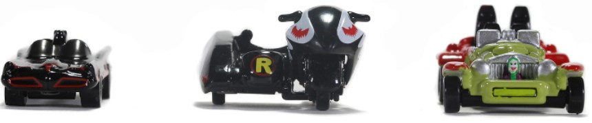  Hollywood Rides: Classic TV Series Batmobile / Batcycle / Jokermobile (3 .)