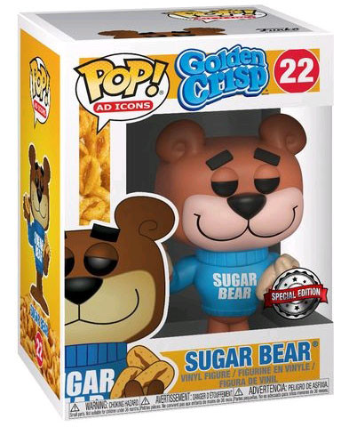  Funko POP AD Icons: Golden Crisp  Sugar Bear (9,5 )