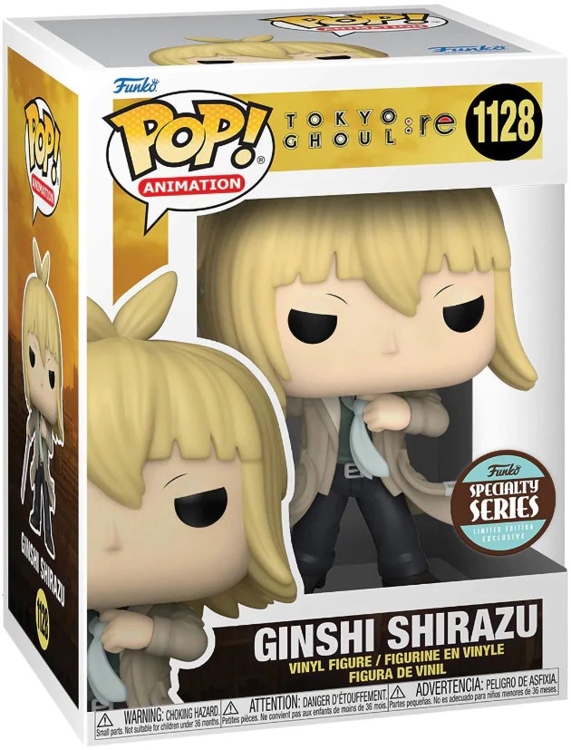  Funko POP Animation Tokyo Ghoul: Re  Ginshi Shirazu Specialty Series Exclusive (9,5 )