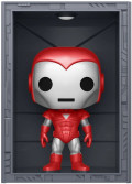  Funko POP Deluxe Marvel: Hall of Armor  Iron Man Model 8 Silver Centurion Exclusive Bobble-Head