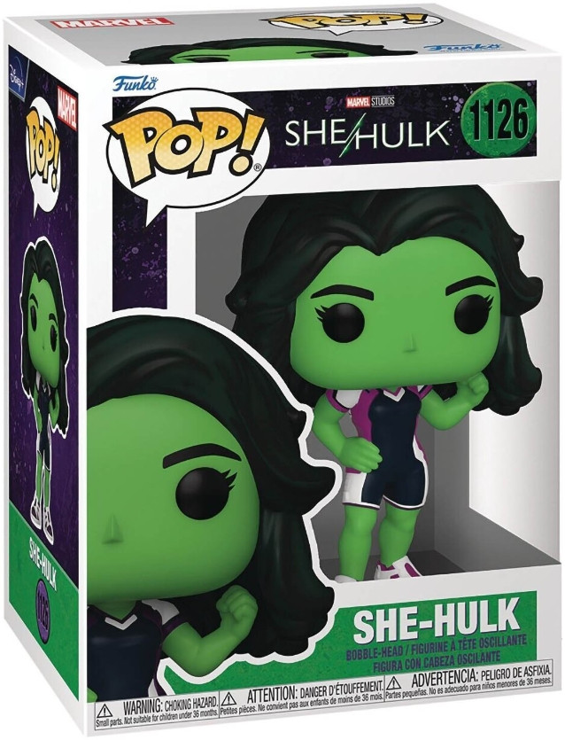 ������� Funko POP Marvel: She-Hulk � She-Hulk Bobble-Head (9,5 ��)