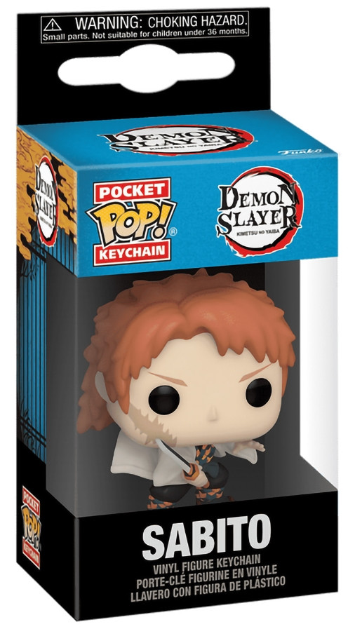  Funko Pocket POP Keychain Demon Slayer: Kimetsu no Yaiba  Sabito [No Mask]