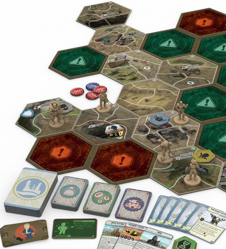 Настольная игра Fallout: Новая Калифорния. Дополнение
