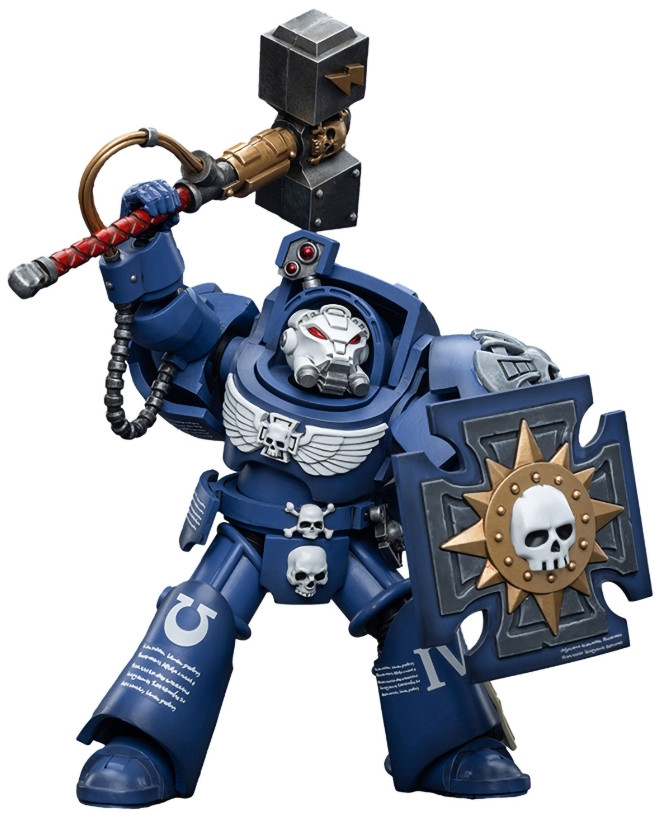Фигурка Warhammer 40 000: Ultramarines – Terminators Brother Acastian 1:18 (12 см)