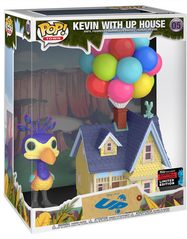 Фигурка Funko POP Town: Disney Up – Kevin With Up House