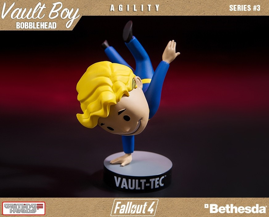  Fallout 4 Vault Boy 111 Bobbleheads: Series Three  Agility (13 )