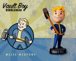  Fallout Vault Boy. 111 Bobbleheads. Series One. Melee Weapons (13 )