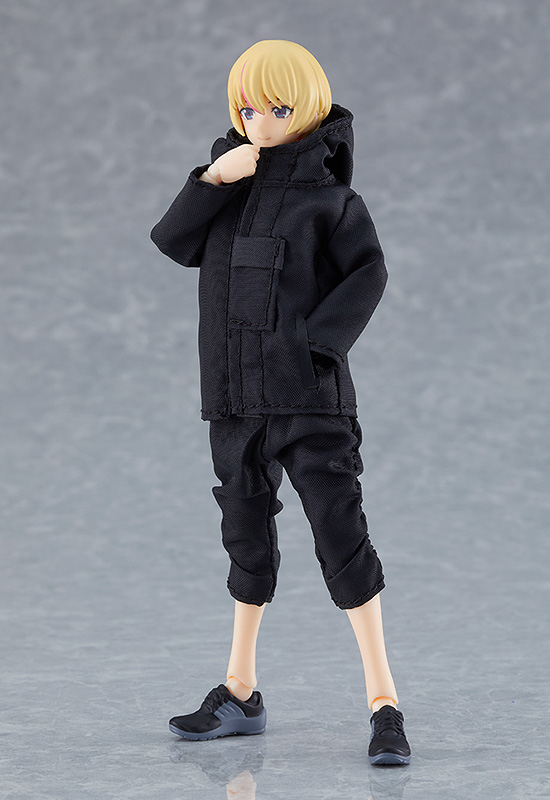  Figma Female Body (Yuki) With Techwear Outfit (13 )