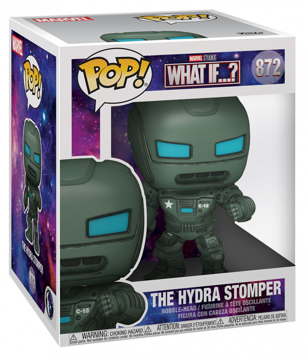 Фигурка Funko POP: Marvel What If...? – The Hydra Stomper Bobble-Head (15 см)