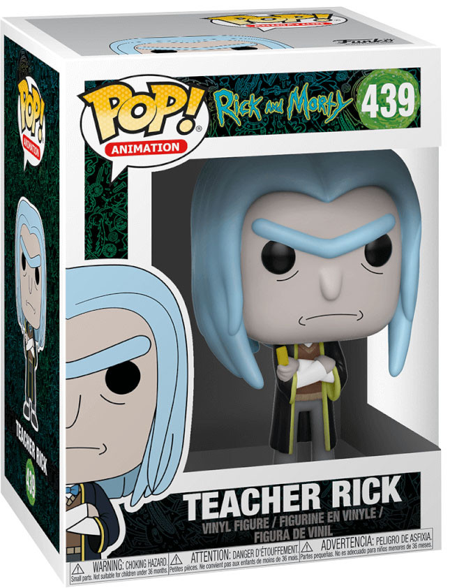  Funko POP Animation: Rick And Morty  Teacher Rick (9,5 )