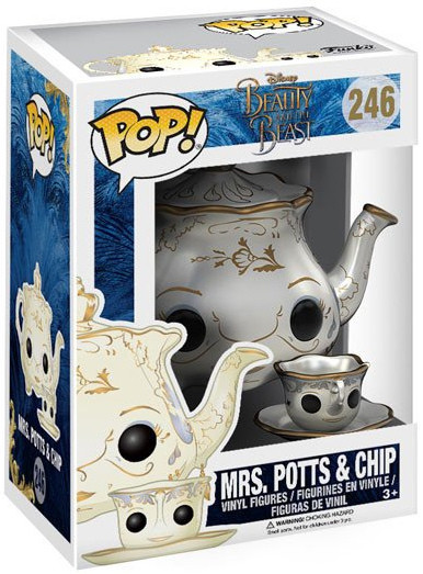  Funko POP: Disney Beauty And The Beast  Mrs. Potts & Chip (9,5 )