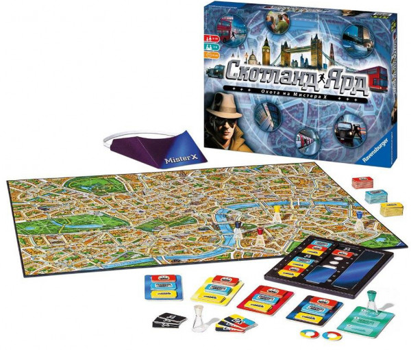 Настольная игра Скотланд Ярд