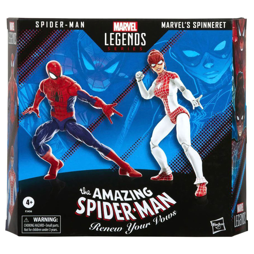  Marvel Legends Series: The Amazing Spider-Man  Spider-Man And Marvel`s Spinneret (15 ) (2 )