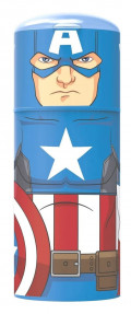 Бутылка Мстители: Капитан Америка Пластиковая (350 мл)