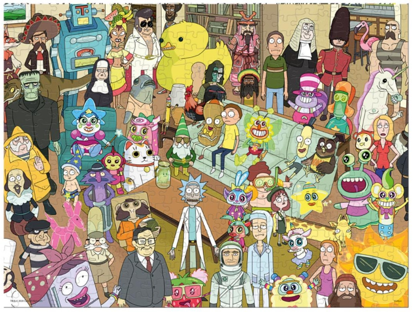 Puzzle: Rick And Morty (1000 )