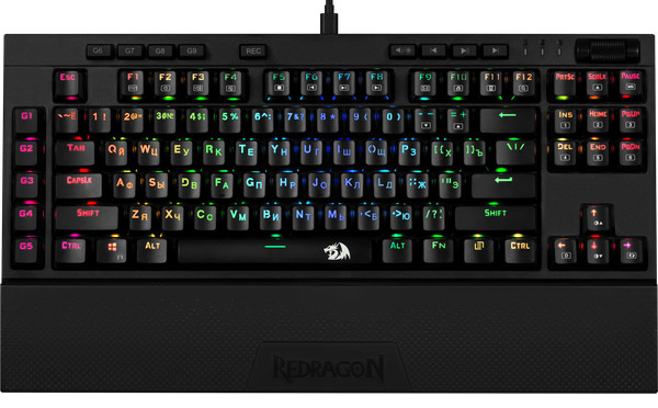 Клавиатура Redragon Broadsword PRO механическая игровая для PC