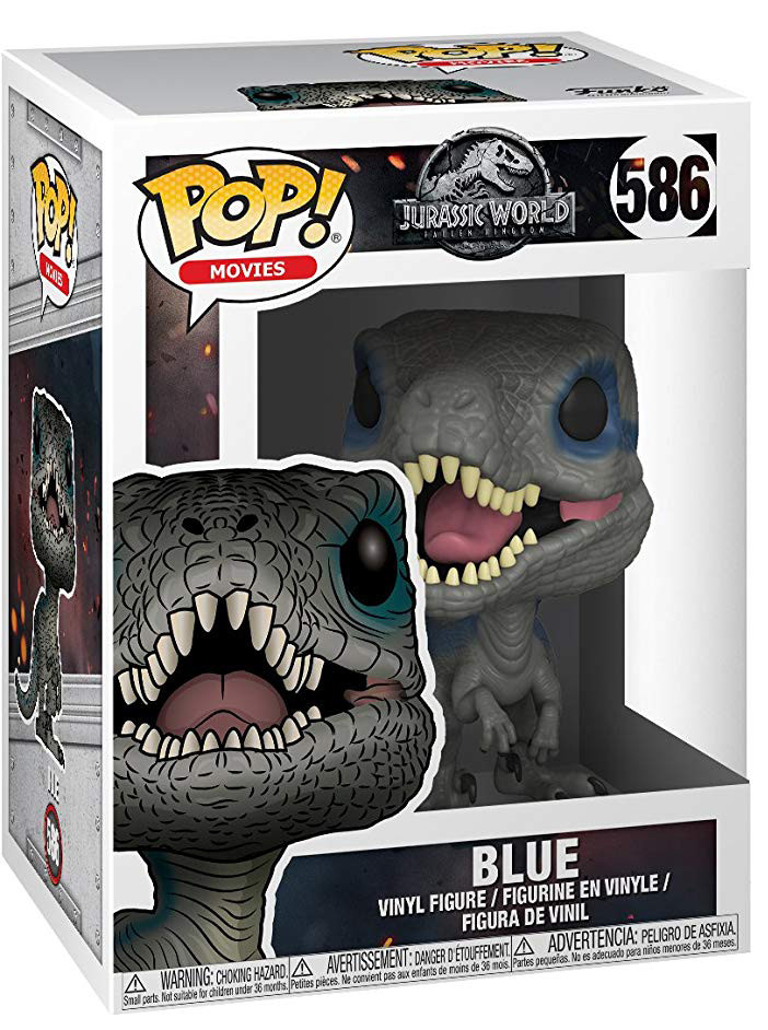  Funko POP Movies: Jurassic Park  Blue Velociraptor (9,5 )