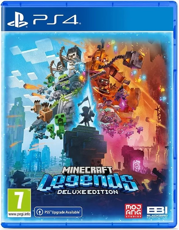  Minecraft Legends Deluxe Edition [PS4,  ] +   Red Bull   250