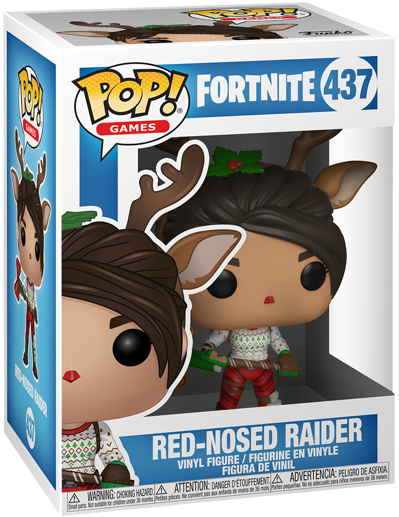  Funko POP Games: Fortnite  Red-Nosed Raider (9,5 )